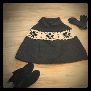 Gap Wool Poncho